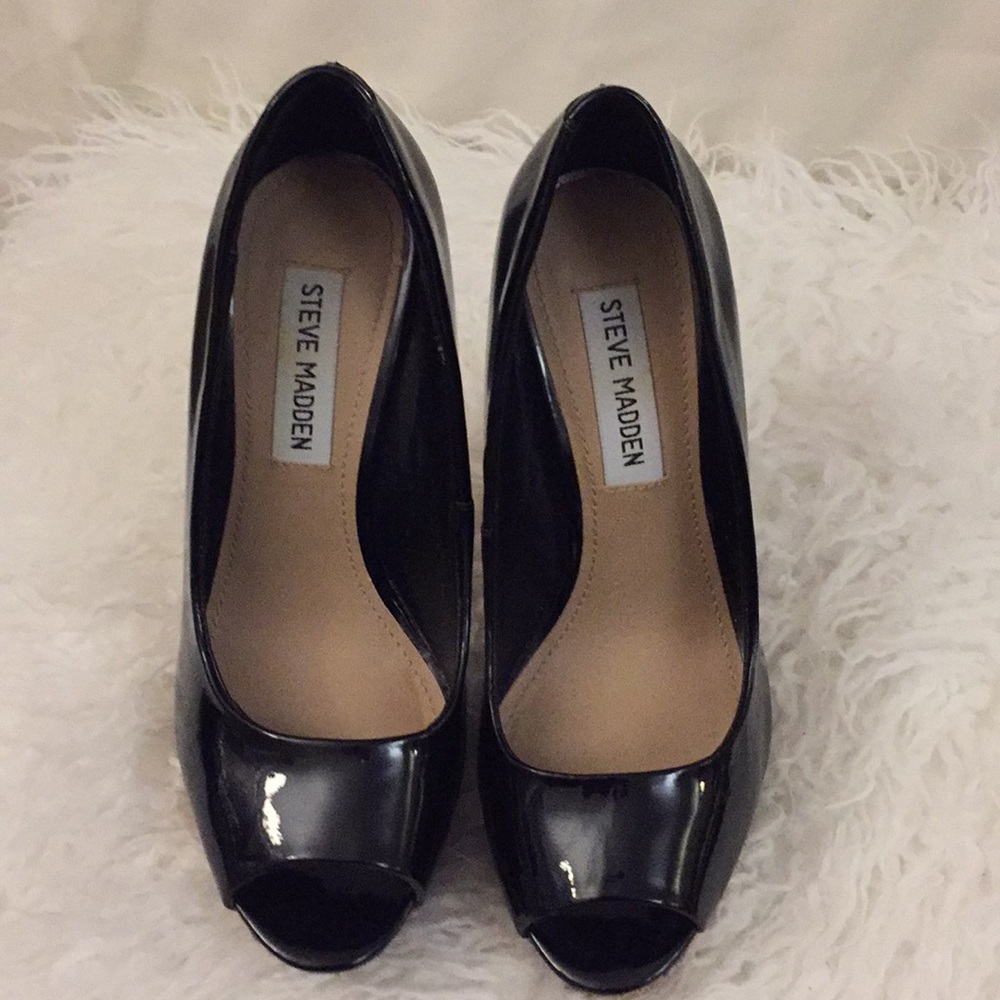 Steve Madden Jaagg Peep Toe Stilettos. - image 2